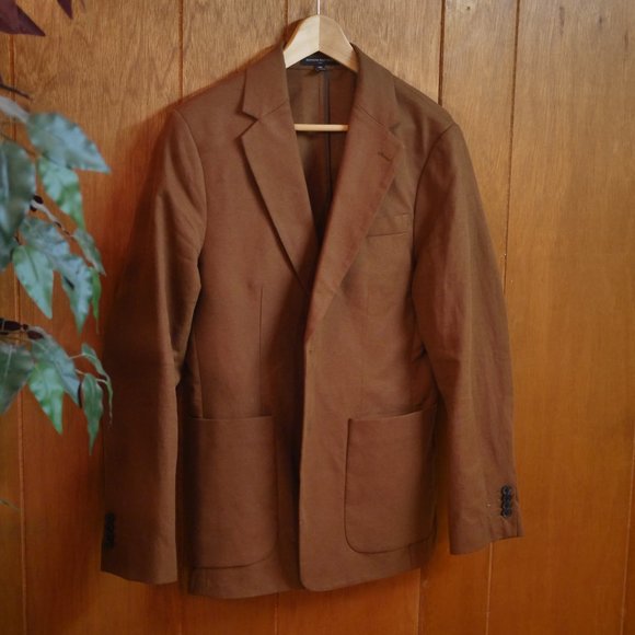 Banana Republic - Brown Blazer Coat 38R - Picture 4 of 4